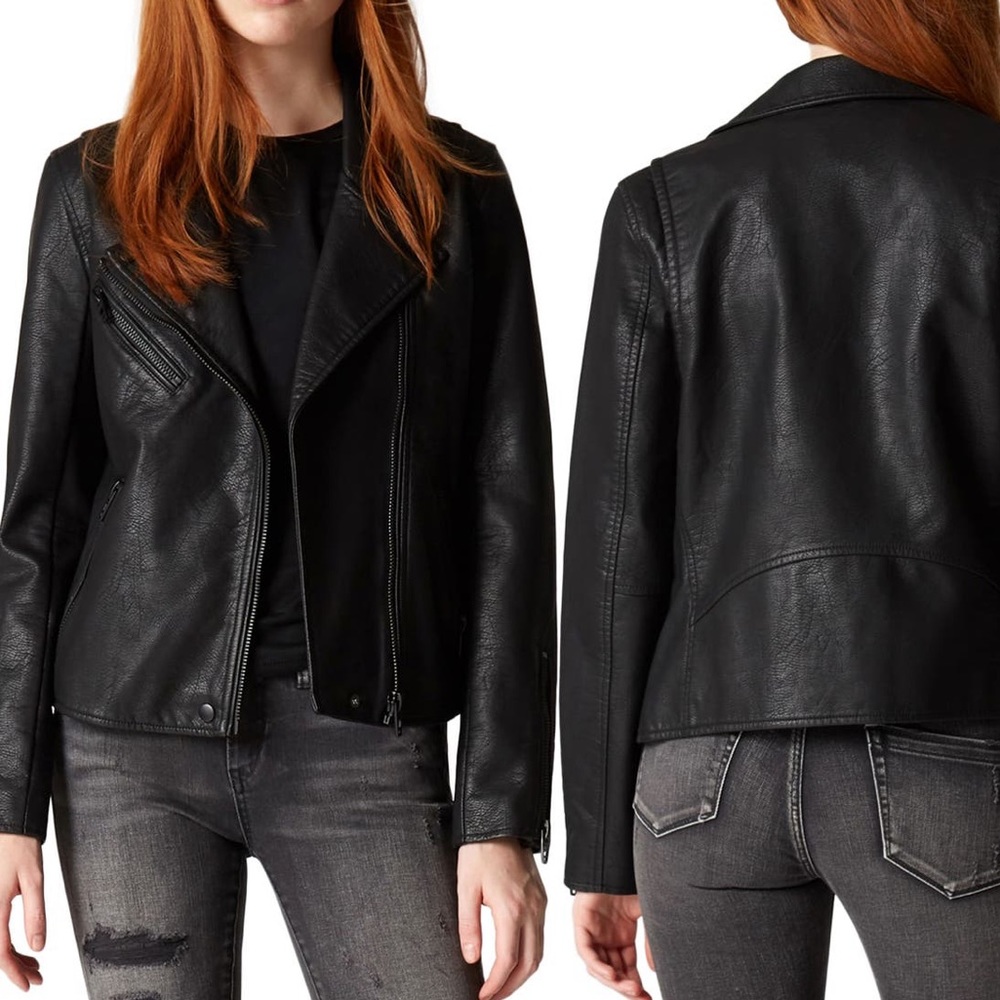 NWOT BlankNYC Faux Leather Moto Jacket